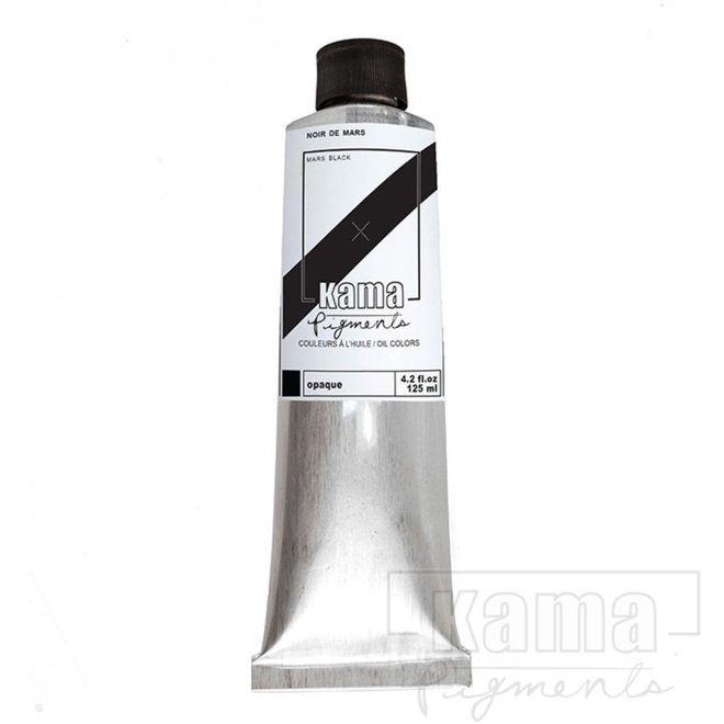 Kama Pigments Artist Oil 125Ml Mars Black