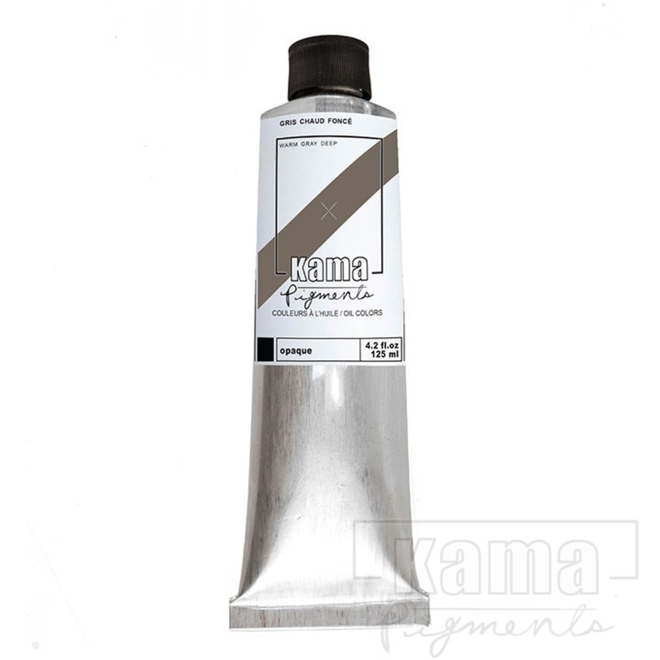 Kama Pigments Artist Oil 125Ml Warm Gray Deep