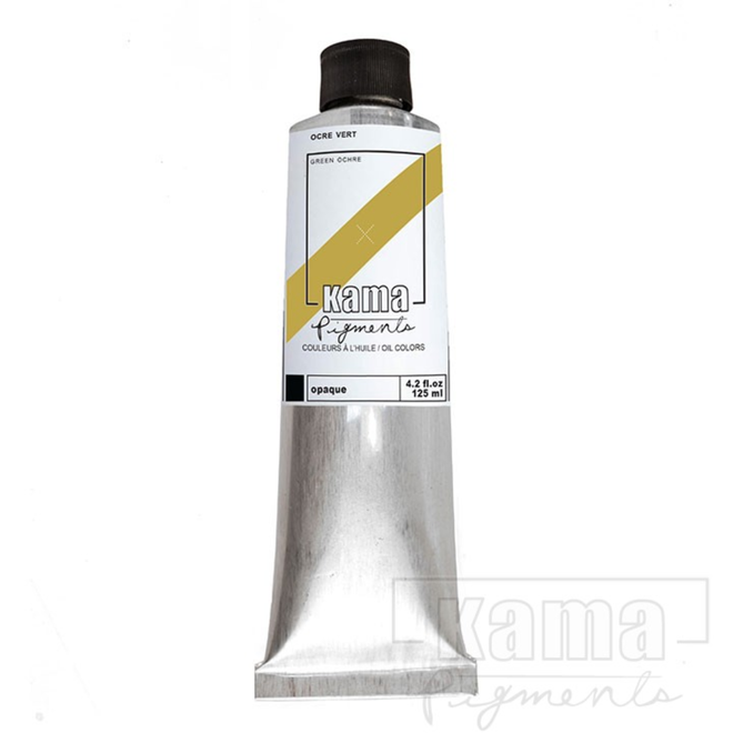 Kama Pigments Artist Oil 125Ml Green Ochre