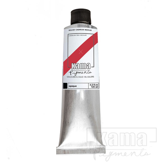 Kama Pigments Artist Oil 125Ml Cadmium Red Med.