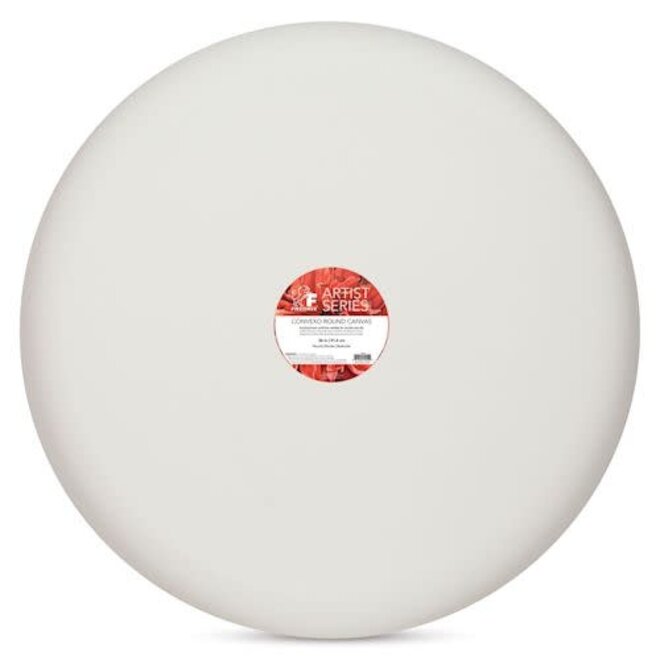 Fredrix Artist Series Convexo Round Canvas, 36"