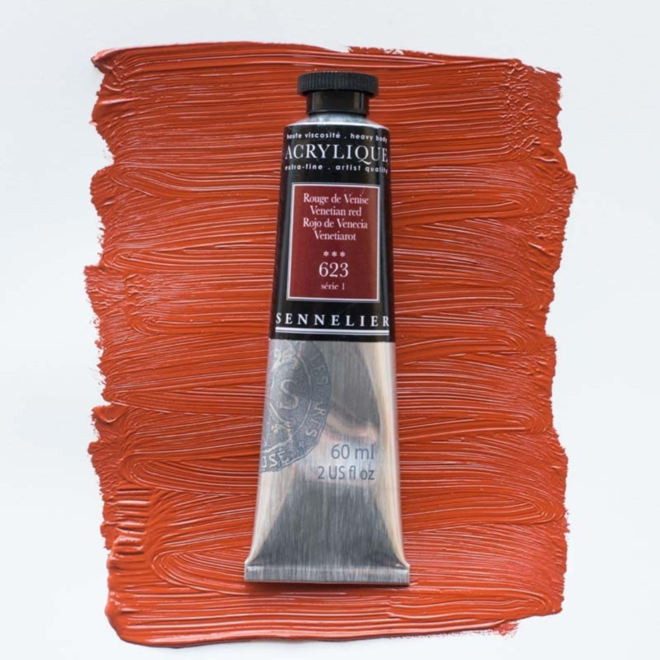 Sennelier Extra-Fine Artists' Acrylics 632 Venetian Red Series 1 60Ml Tube