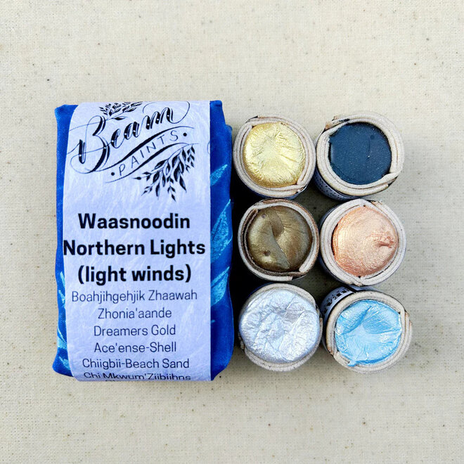 Beam Paints: Paintstone Palette Set - Waasnoodin - Northern Lights