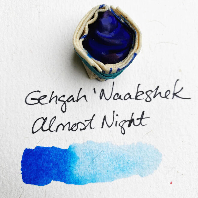 Beam Paints: Watercolour Paintstones! Geygah Naakshek / Almost Night