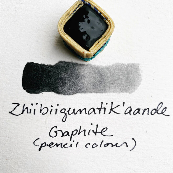 Beam Paints: Watercolour Paintstones! Zhiibiigun'atig / Graphite