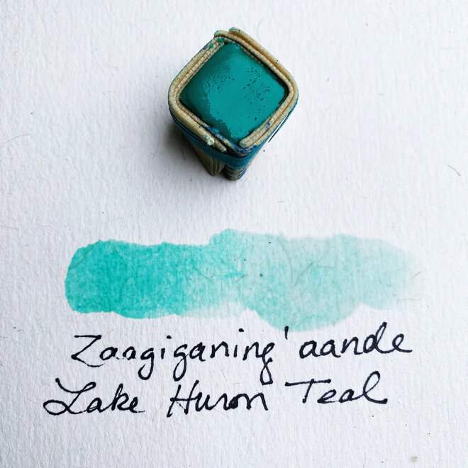 Beam Paints: Paintstones! Lake Huron Teal