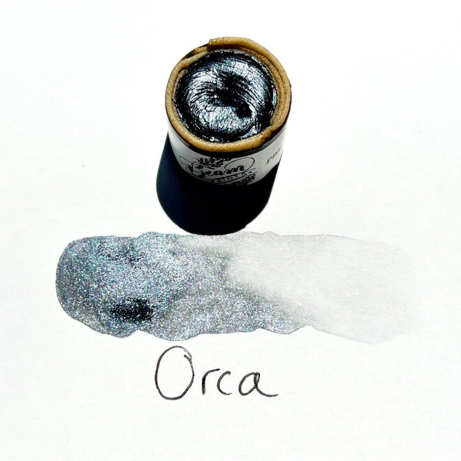 Beam Paints: Watercolour Paintstones! - Orca (Ethical Mica)