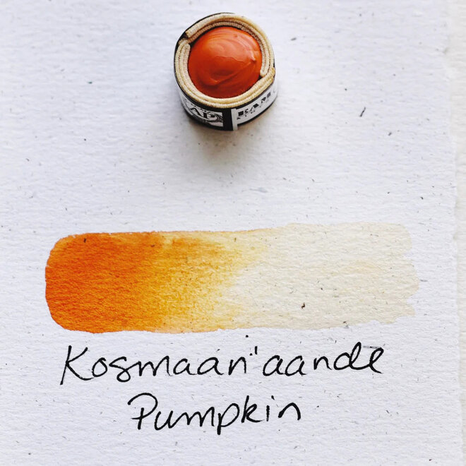 Beam Paints: Watercolour Paintstones! - Kosmaan'aande / Pumpkin
