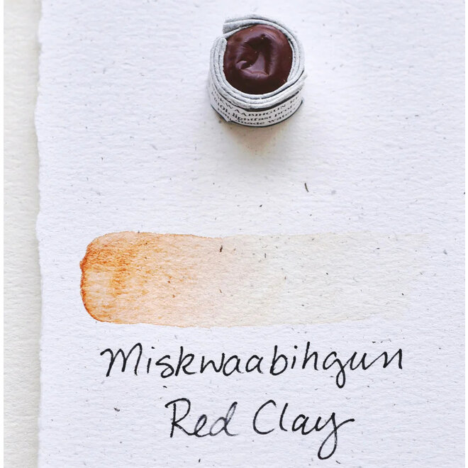 Beam Paints: Watercolour Paintstones! - Miskwaabihgun / Red Clay
