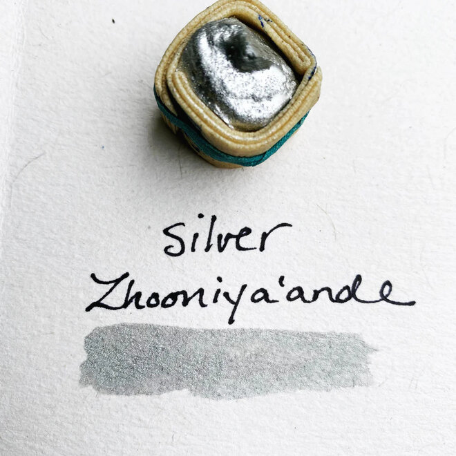 Beam Paints: Watercolour Paintstones! - Zhoonia'aande / Silver