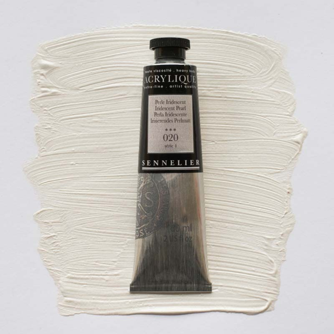 Sennelier Extra-Fine Artists' Acrylics 022 Iridescent Pearl Series 4 60Ml Tube