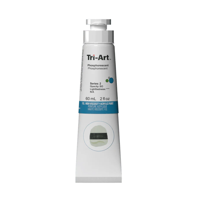 Tri-Art High Viscosity Acrylic: Series 8 - Phosphorescent 60mL Tube
