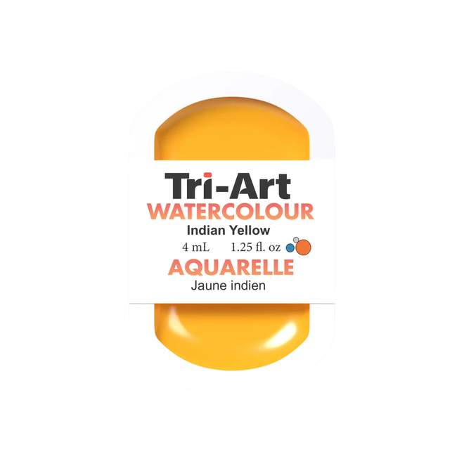 Tri-Art Watercolour: Series 3 - India Yellow 4mL Pan