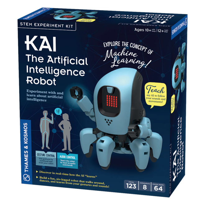 Thames & Kosmos: STEM Experiment Kit - KAI The Artificial Intelligence Robot