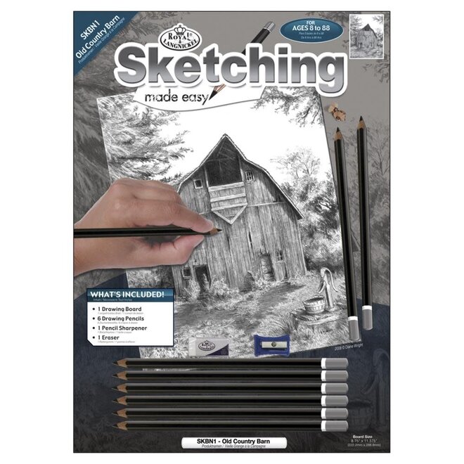 Sketching Made Easy: Old Country Barn