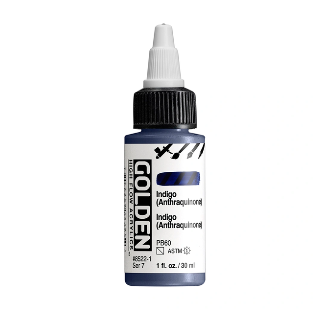 Golden High Flow 1Oz Indigo (Anthraquinone) Series 7