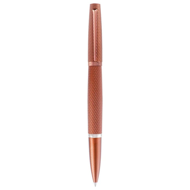 Diplomat Viper  Guilloche Rollerball - Brown