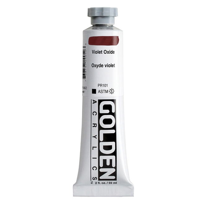 Golden 2Oz Violet Oxide Heavy Body Series 1