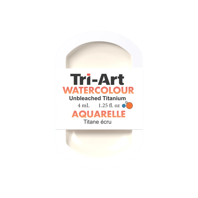 Tri-Art Watercolour: Series 1 - Unbleached Titanium 4mL Pan