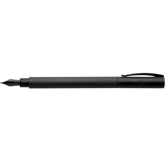 Faber-Castell Ambition All Black Fountain Pen Medium