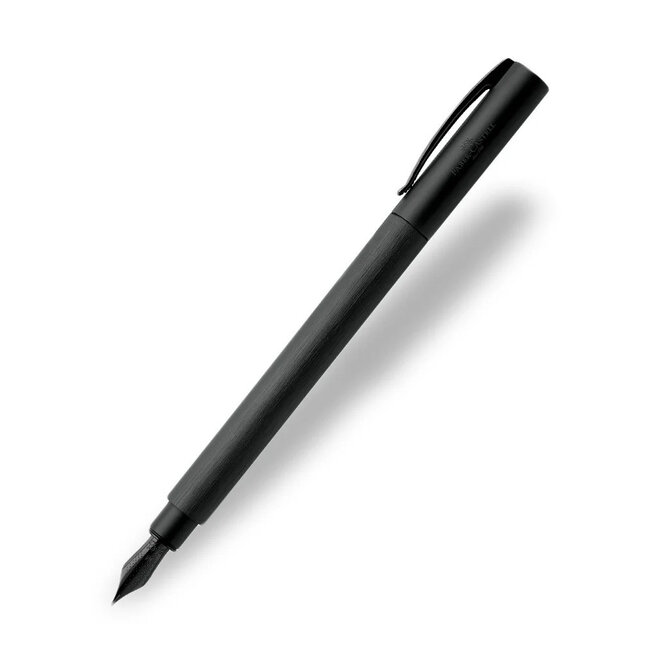 Faber-Castell Ambition All Black Fountain Pen Fine