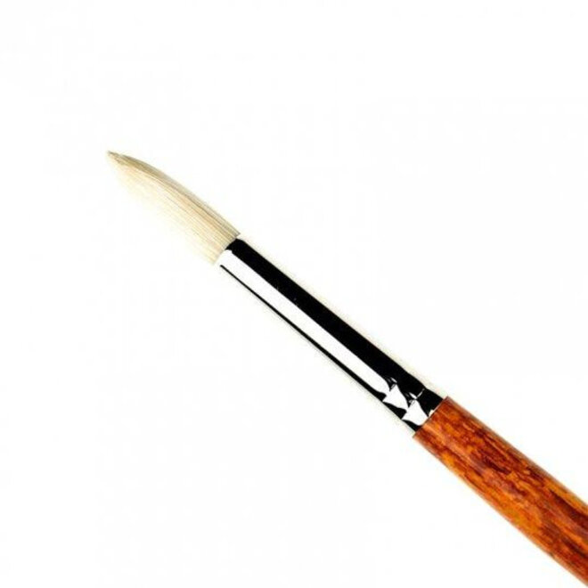 Bristle Round Brush, Grace 2023R, Â„– 1, Long Handle, Kolos