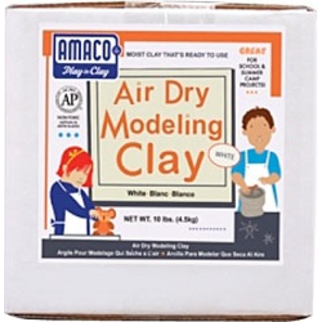 AMACO AIR DRY MODELING CLAY 25LB GREY