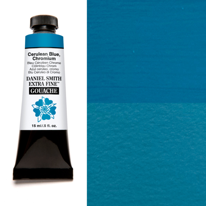 Daniel Smith Gouache - 15ml Series 2 - Cerulean Blue Chromium