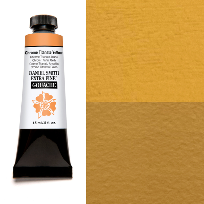 Daniel Smith Gouache 15ml Chrome Titanate Yellow