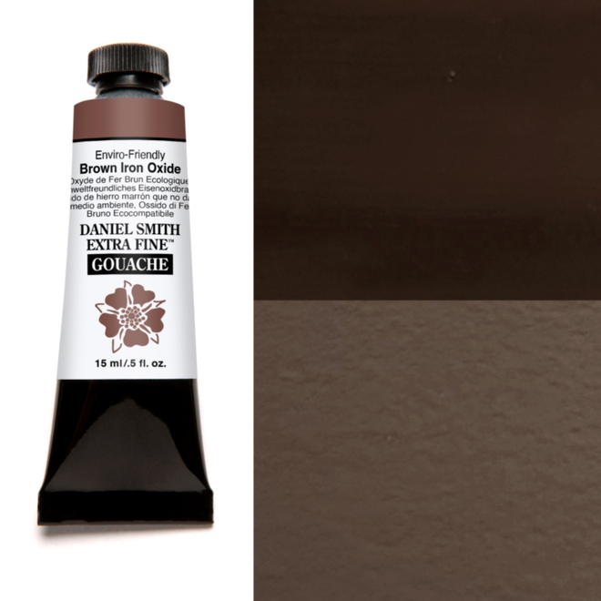 Daniel Smith Gouache 15ml Enviro-Friendly Brown Iron Oxide