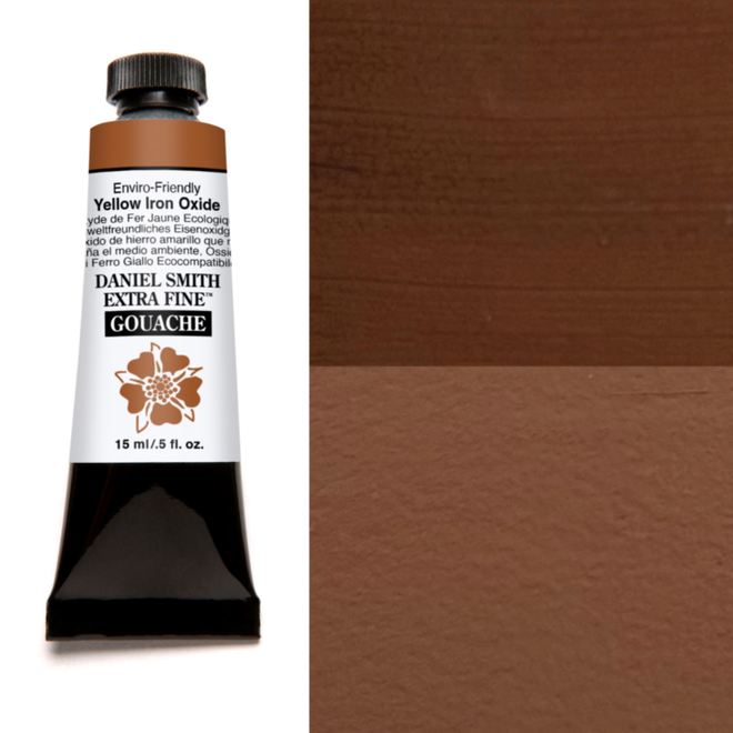 Daniel Smith Gouache 15ml Enviro-Friendly Yellow Iron Oxide