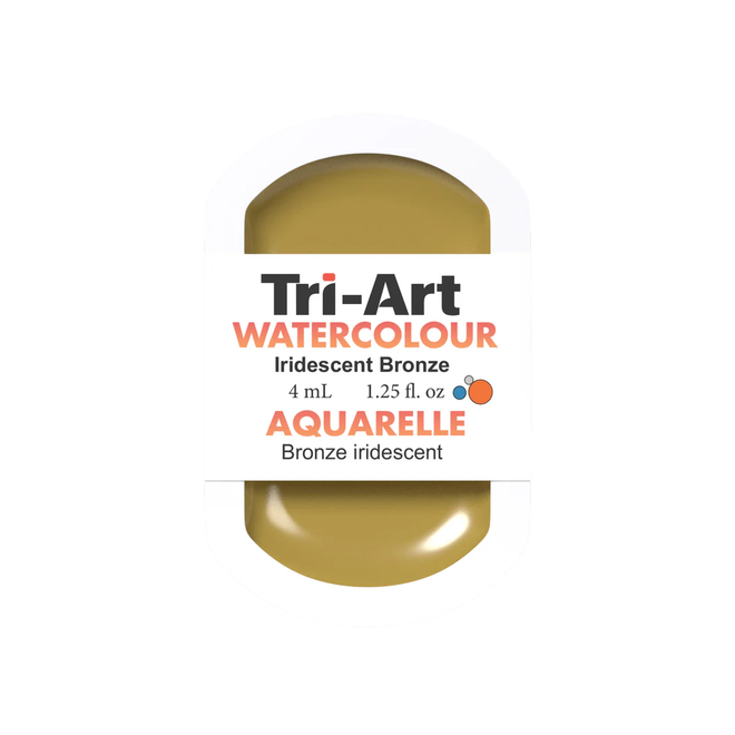 Tri-Art Watercolour: Series 2 - Iridescent Bronze 4mL Pan