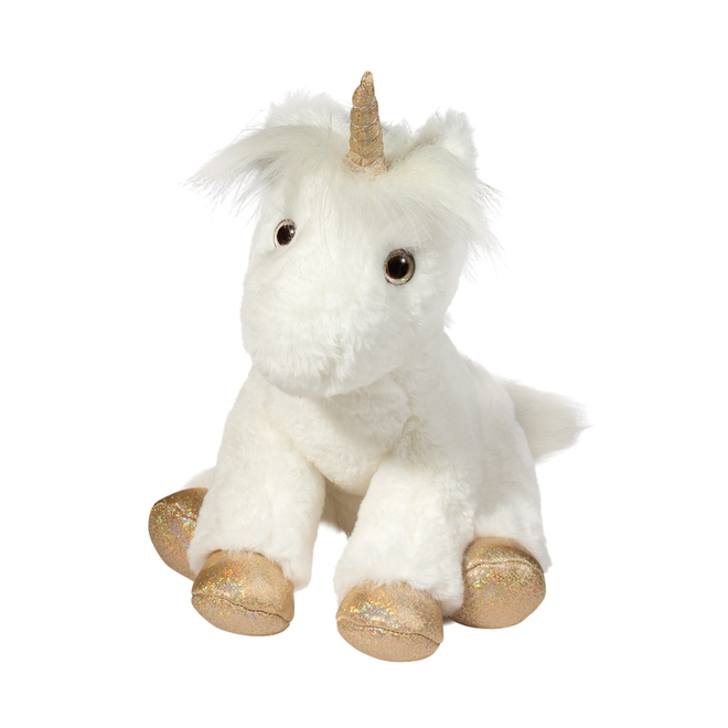 Douglas Cuddle Toy Plush - Elodie Unicorn, Soft