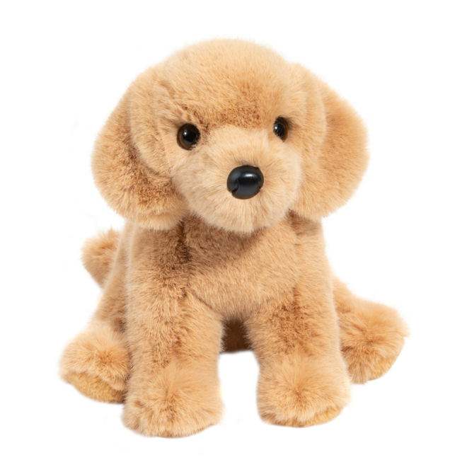 Douglas Cuddle Toy Plush - Goldie Golden Retriever, Soft