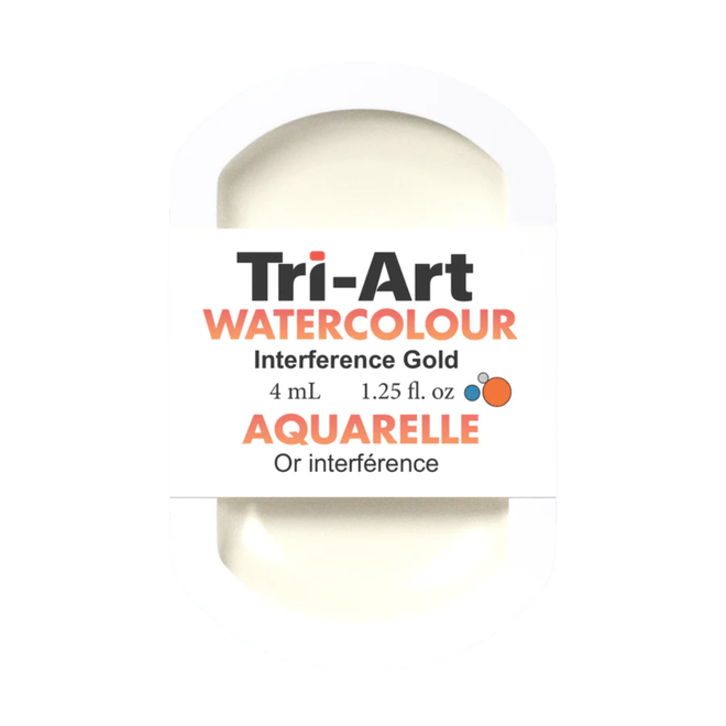 Tri-Art Watercolour: Series 1 - Interference Gold 4mL Pan
