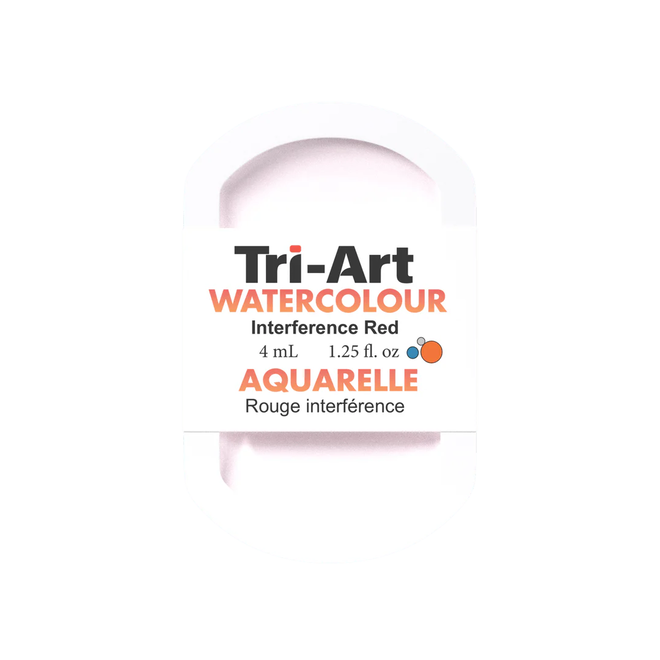 Tri-Art Watercolour: Series 2 - Interference Red 4mL Pan