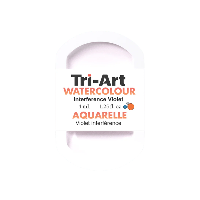 Tri-Art Watercolour: Series 2 - Interference Violet 4mL Pan