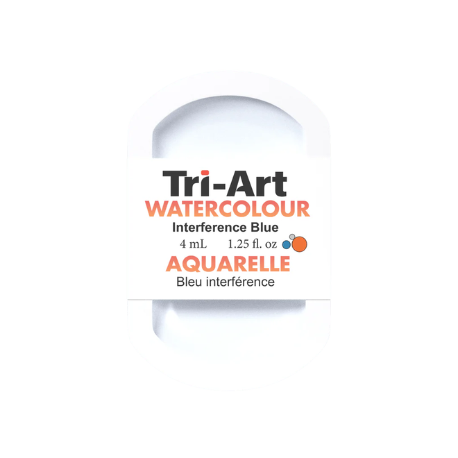 Tri-Art Watercolour: Series 2 - Interference Blue 4mL Pan