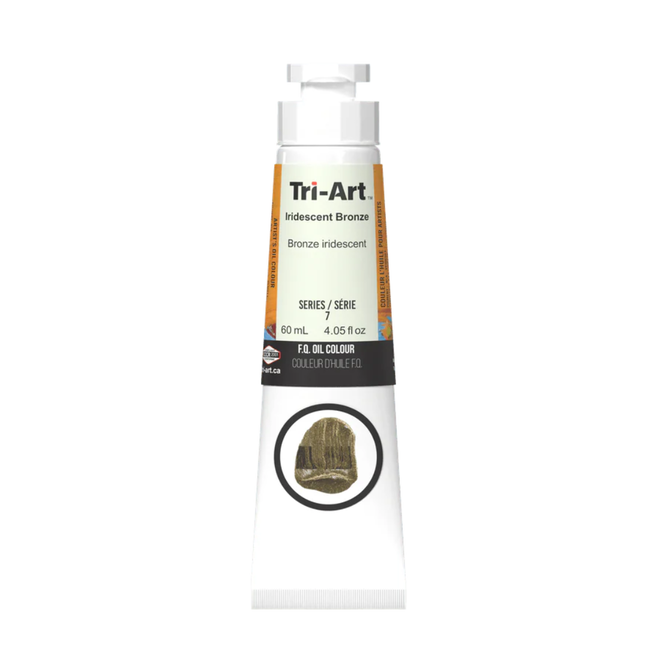 Tri-Art Oil Colours: Series 2 - Iridescent Bronze 60mL Tube