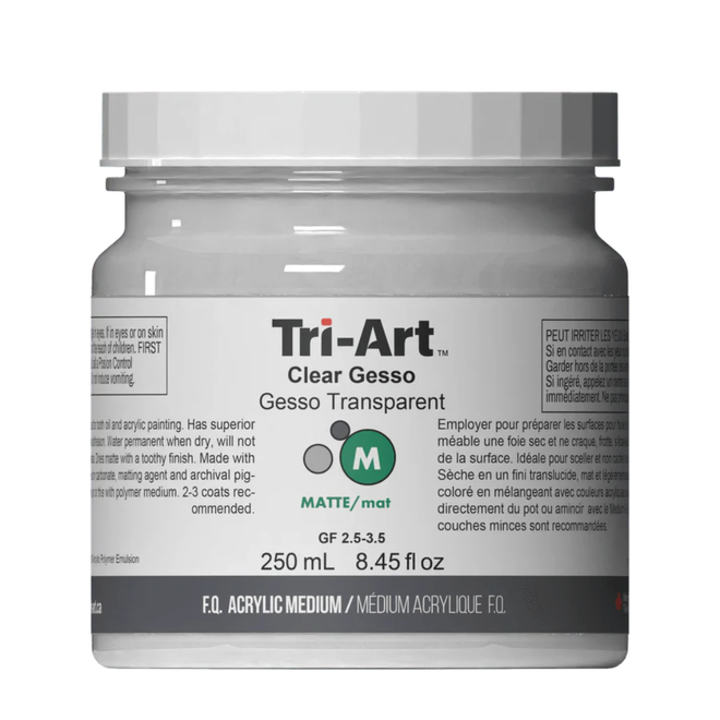 Tri-Art Mediums: Clear Gesso 250ml