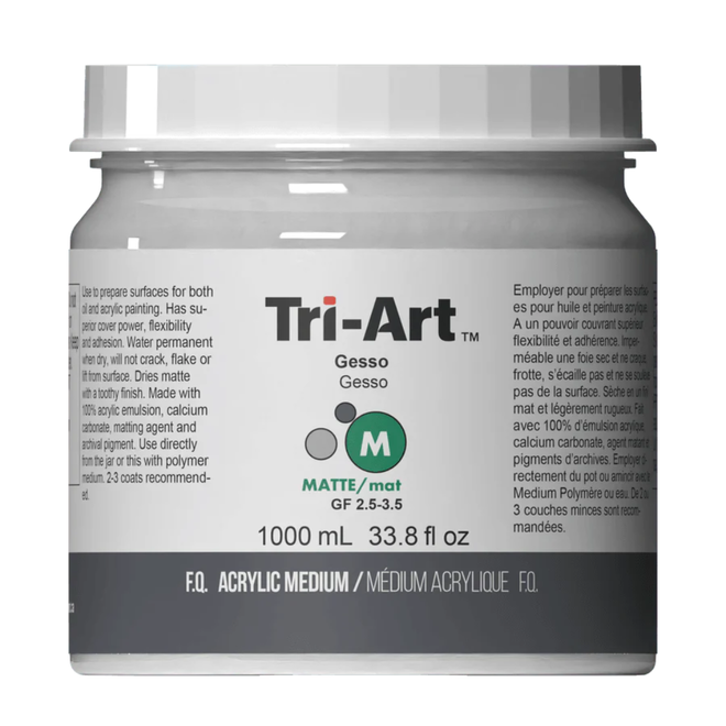 Tri-Art Mediums: Gesso 1000mL