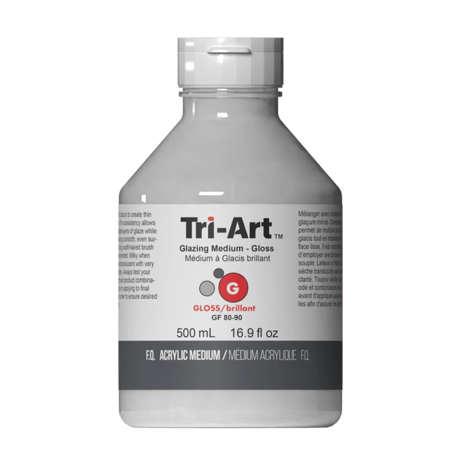 Tri-Art Mediums: Glazing Medium Gloss 500mL