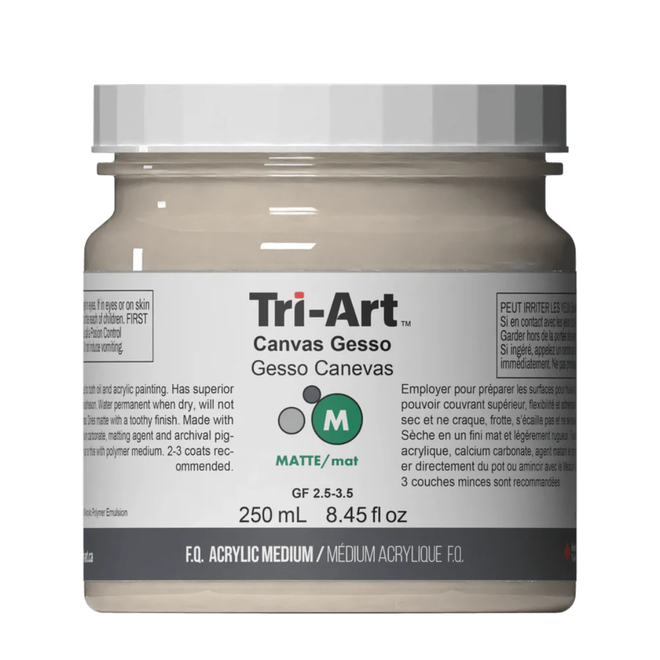 Tri-Art Mediums: Ivory Gesso 250mL
