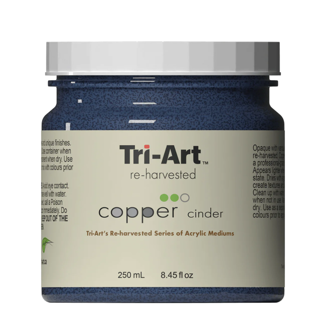 Tri-Art Mediums: Re-harvested Copper Cinder 250mL