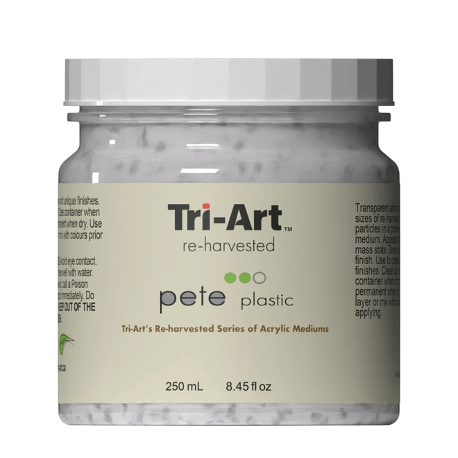 Tri-Art Mediums: Re-harvested Pete Plastic 250mL