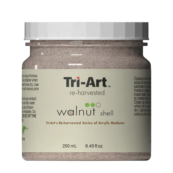 Tri-Art Mediums: Re-harvested Walnut Shell 250mL