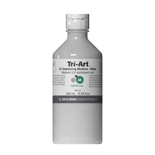 Tri-Art Mediums: UV Stabilizing Medium Matte 250mL