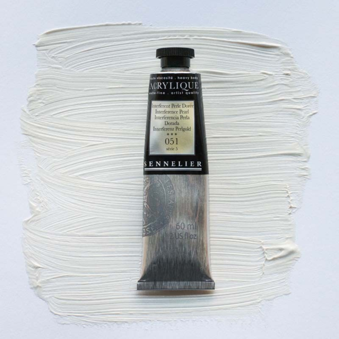 Sennelier Extra-Fine Artists' Acrylics 051 Interference Pearl Series 5 60Ml Tube