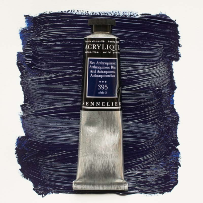 Sennelier Extra-Fine Artists' Acrylics 395 Anthraquinone Blue Series 5 60Ml Tube