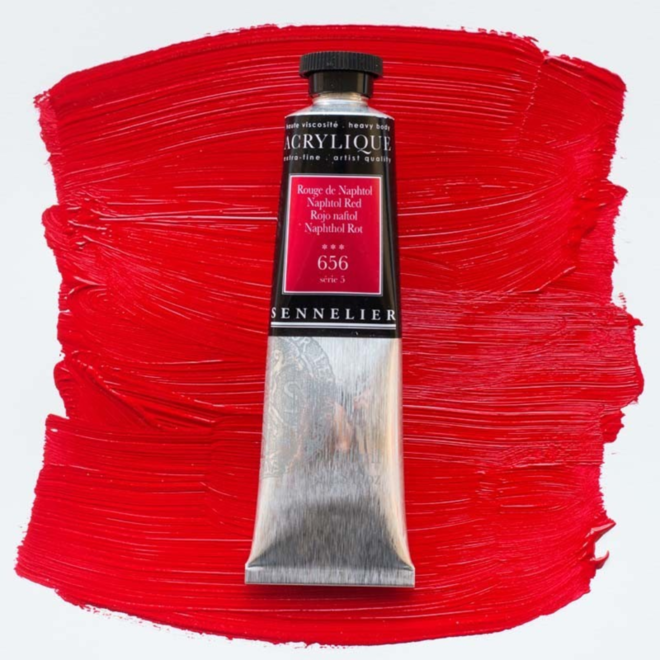 Sennelier Extra-Fine Artists' Acrylics 656 Napthol Red Series 5 60Ml Tube